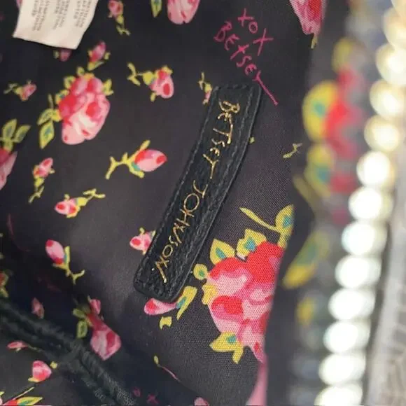 Betsey Johnson Halloween Vampire Cat Kitsch Mini Backpack - Picture 10 of 11